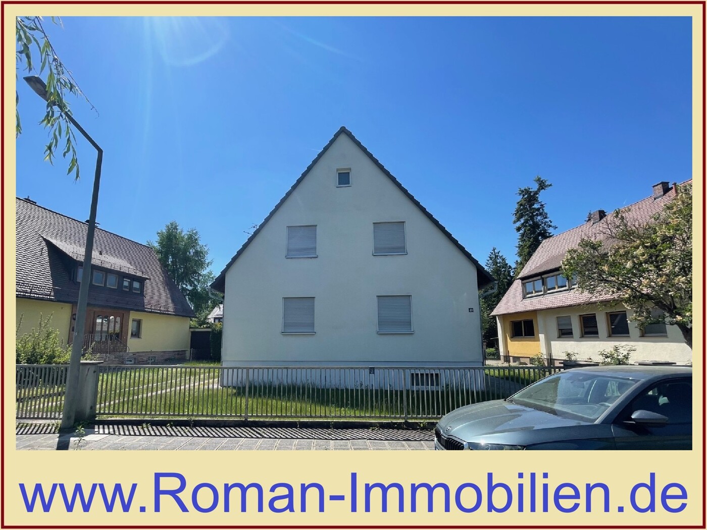 Ansicht von der Straße