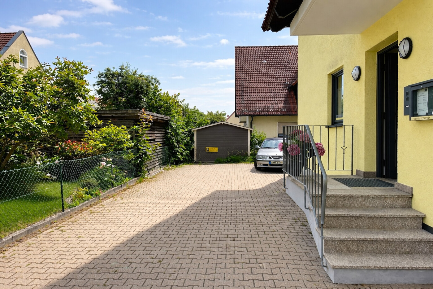 Parkplätze und Zugang