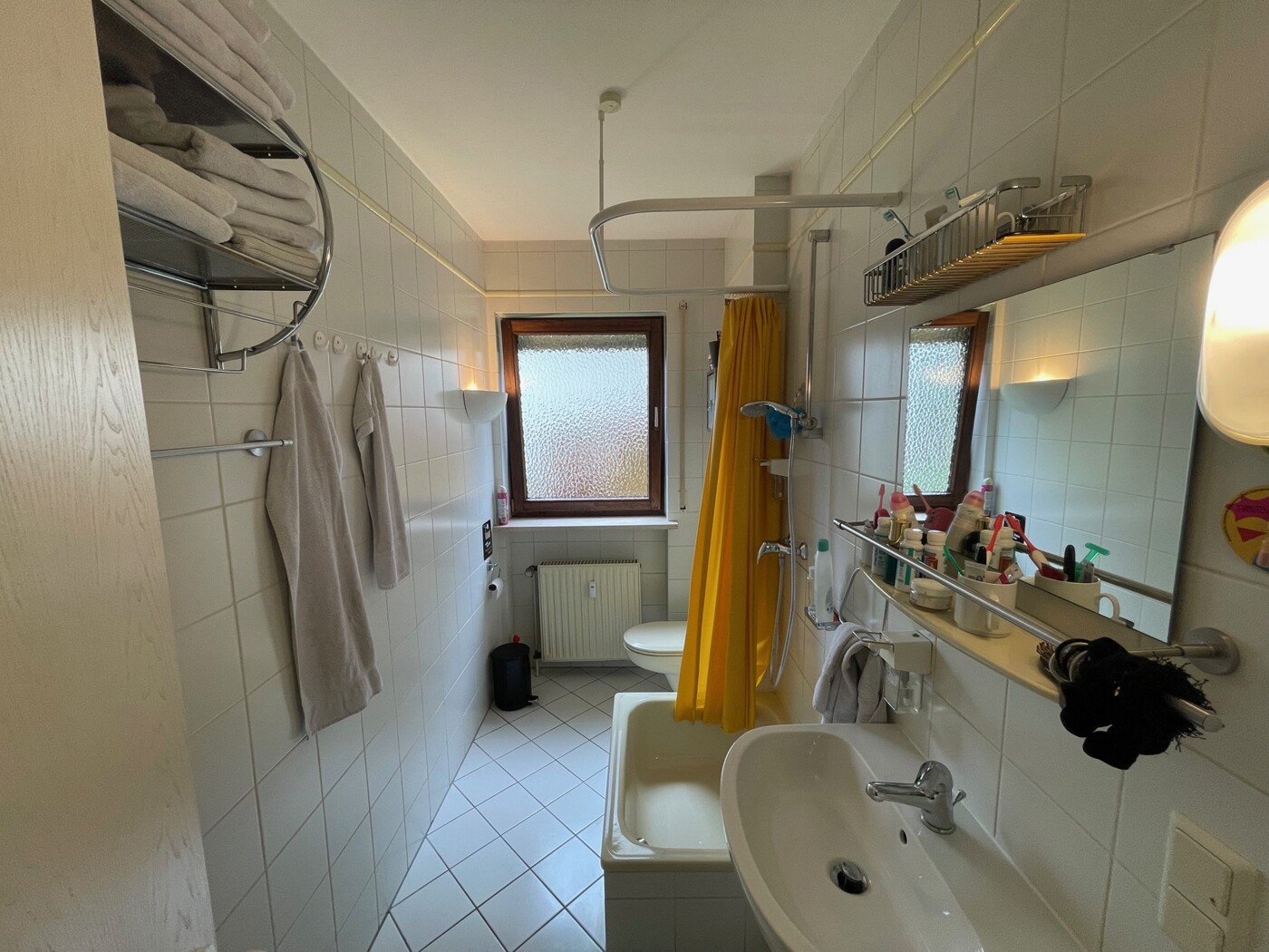 Dusche und WC