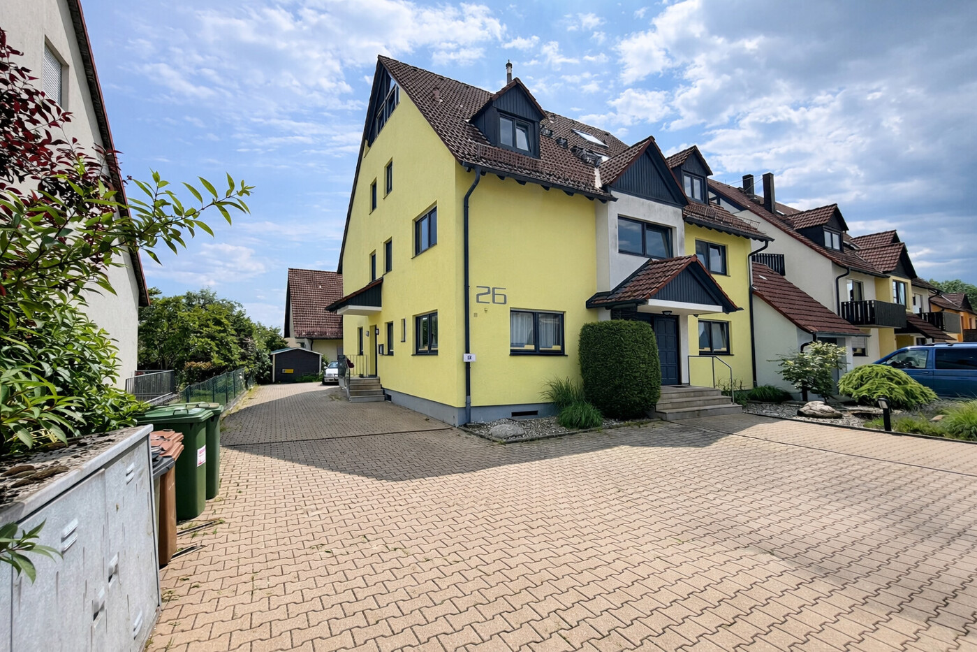 Haus - Seitenansicht