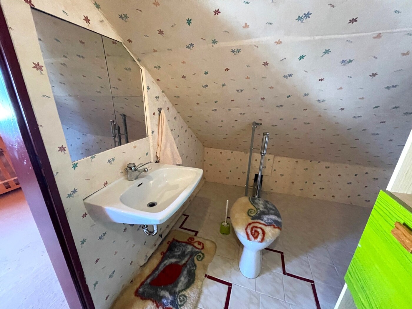 WC im Dachgeschoss