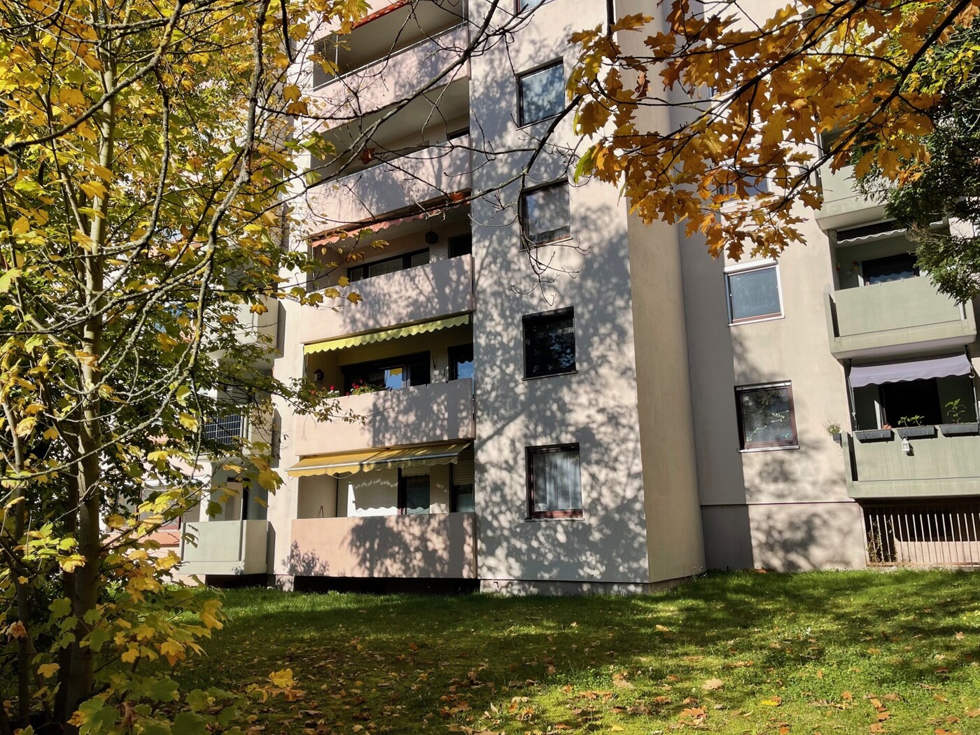 Ansicht der Loggia im 1 OG