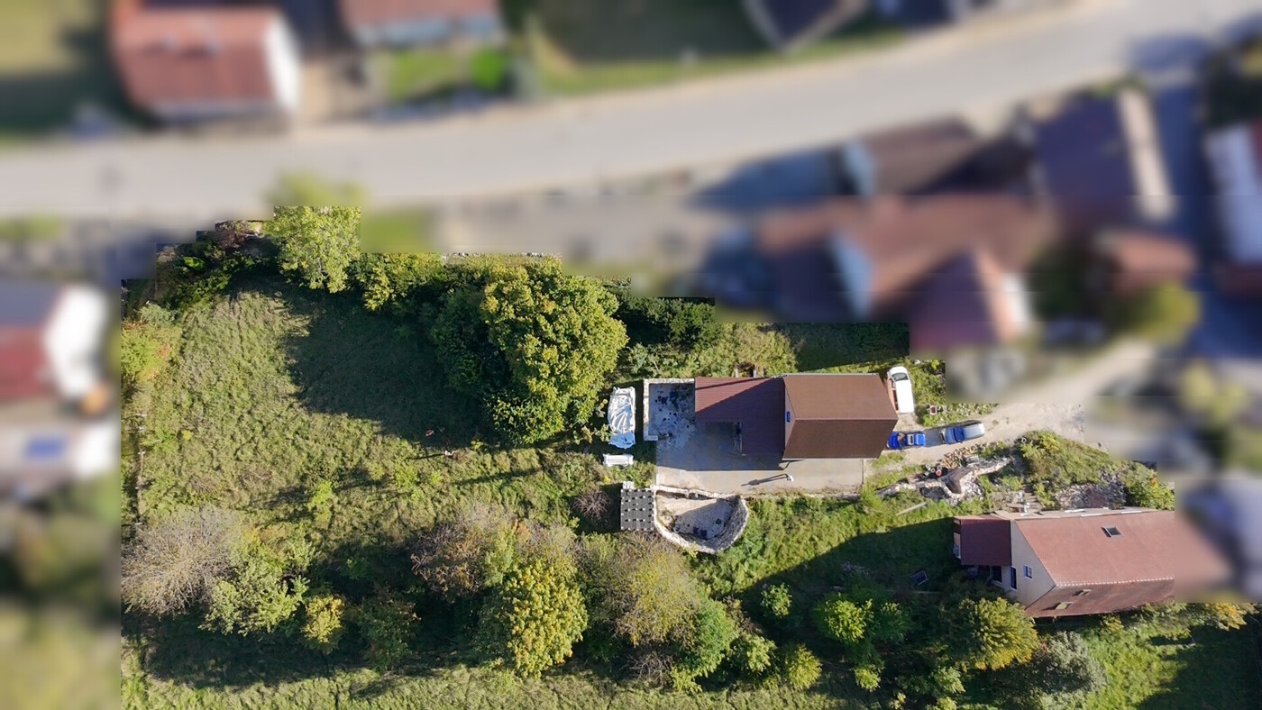 Luftbildaufnahme von Norden