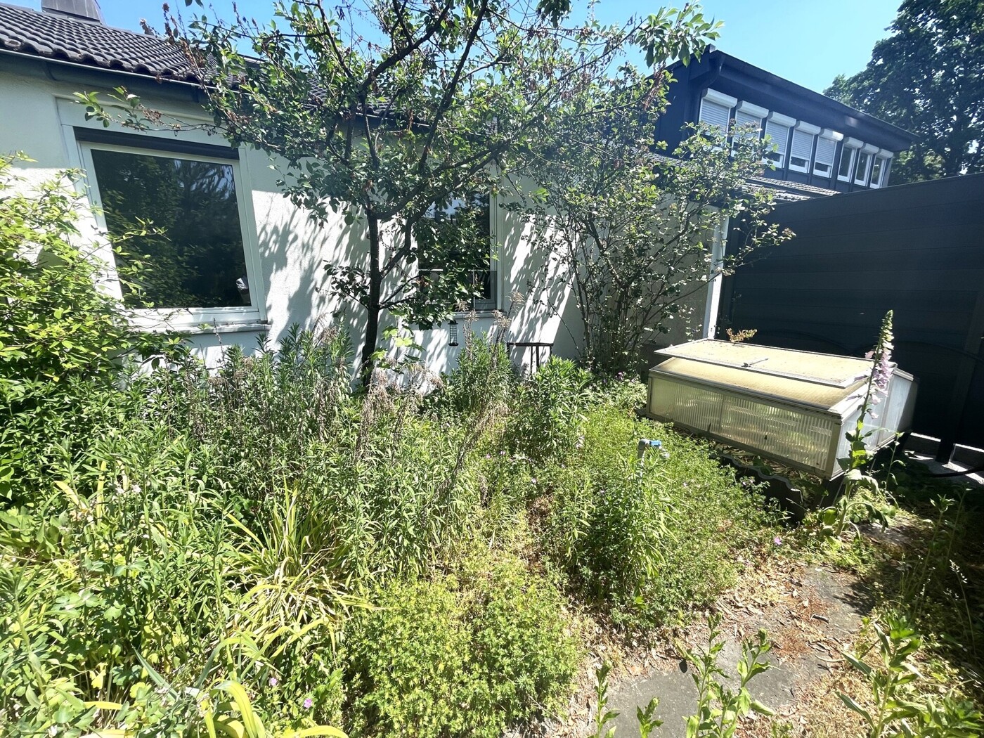 Hochbeet im Garten
