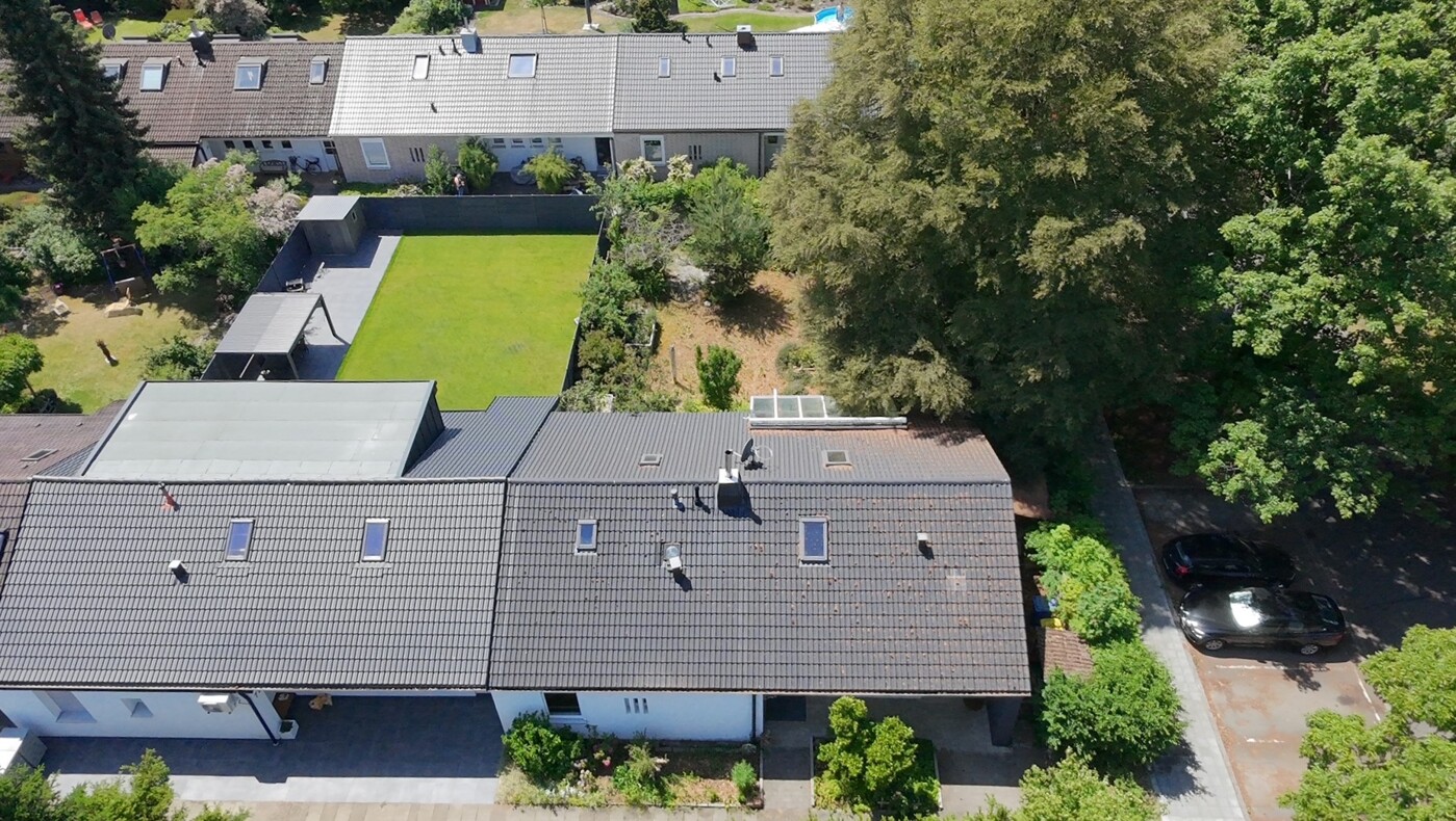 Luftbild - Grundstück - Haus und Garten
