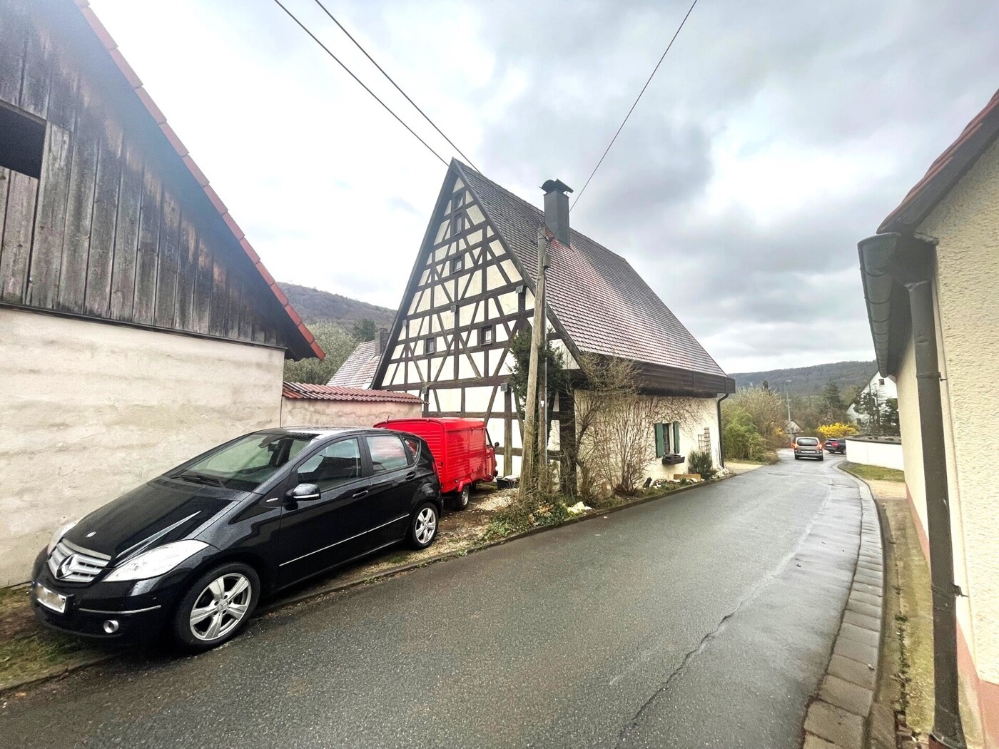 Rückseite des Hauses