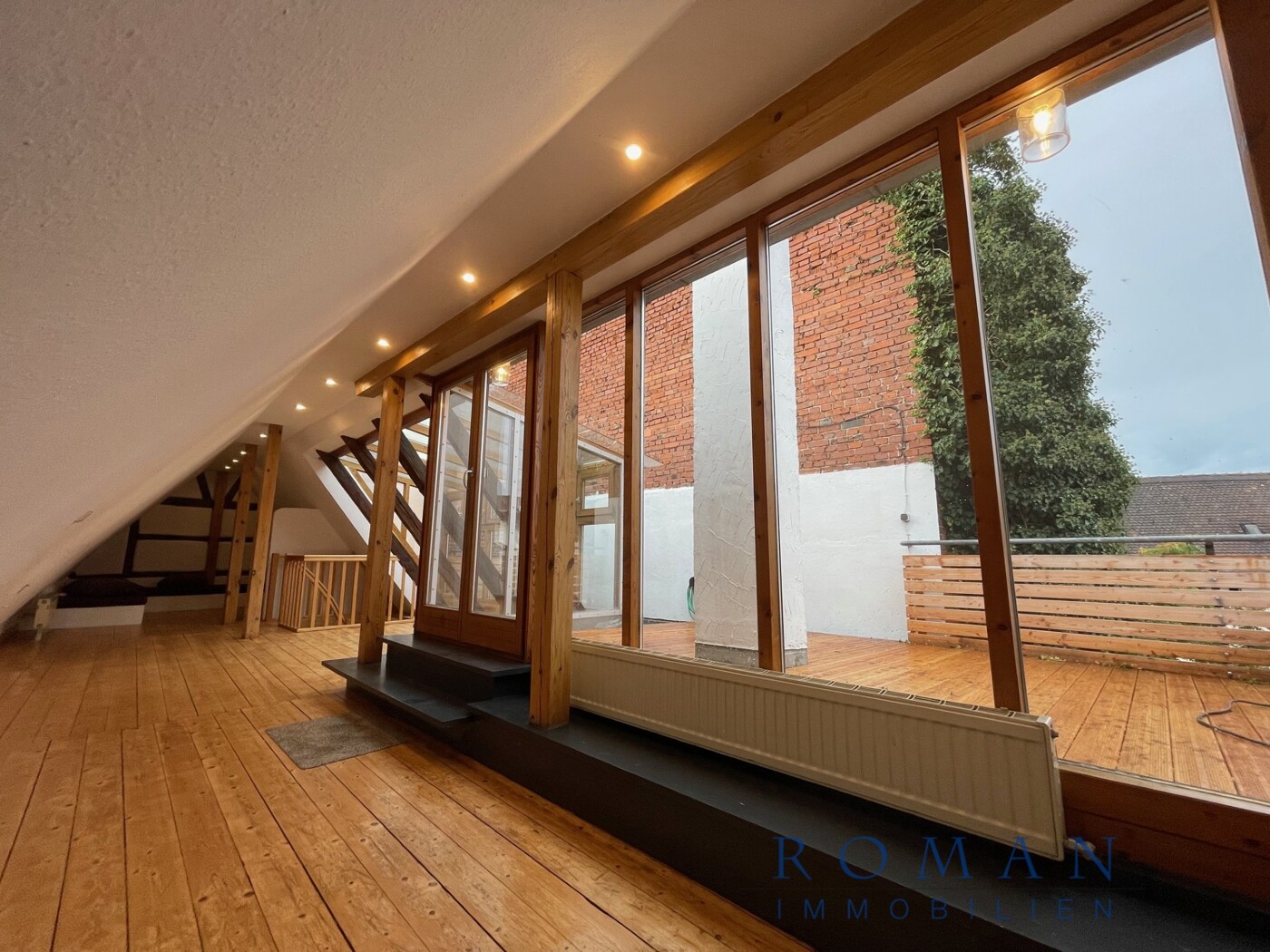 DG: Aussicht zur Dachterrasse