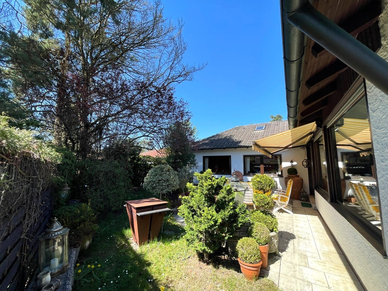 Blick in den Garten