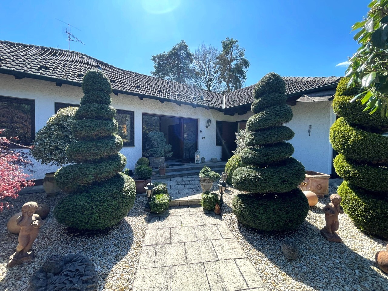 Zugang zum Haus
