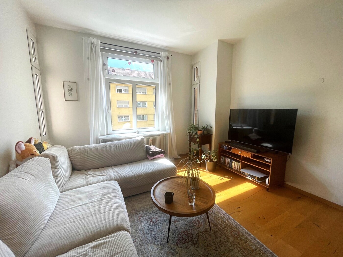 Polsterecke im Wohnzimmer