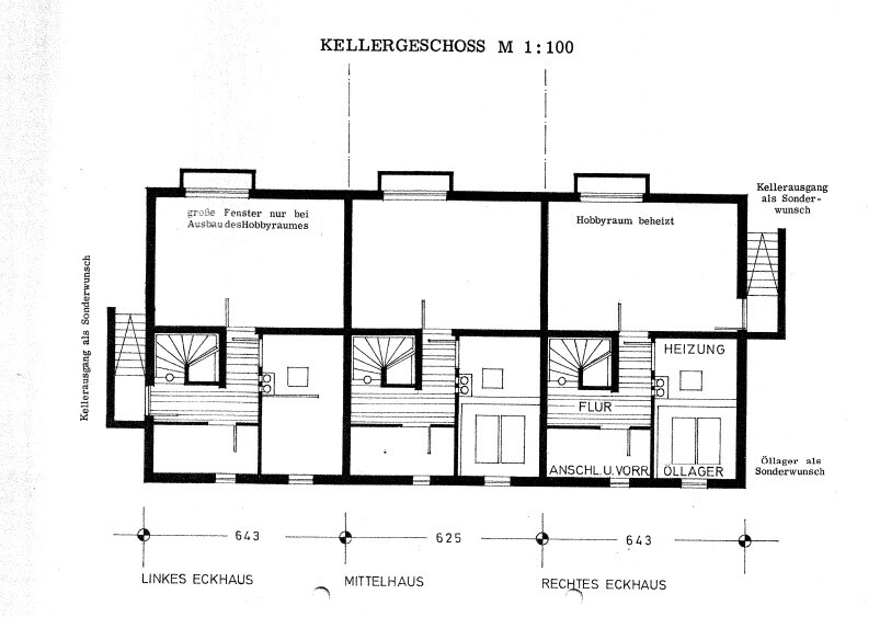 Grundriss Kellergeschoss