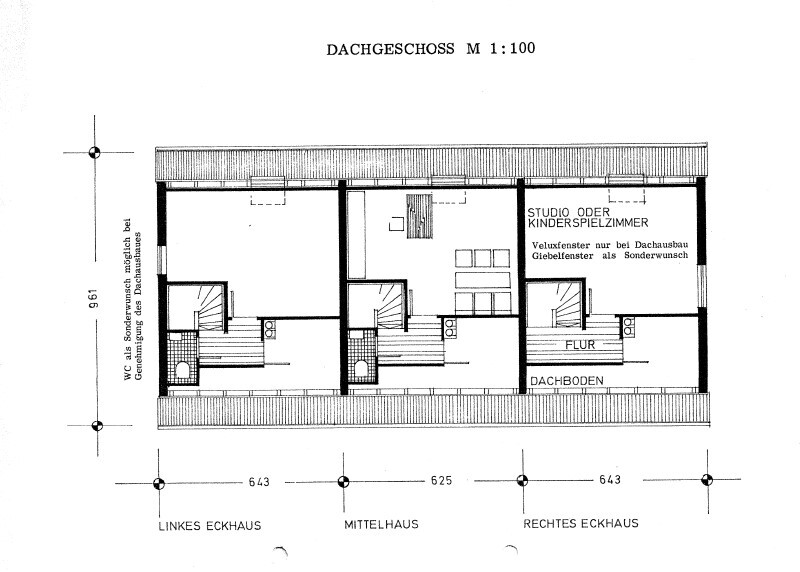 Grundriss Dachgeschoss