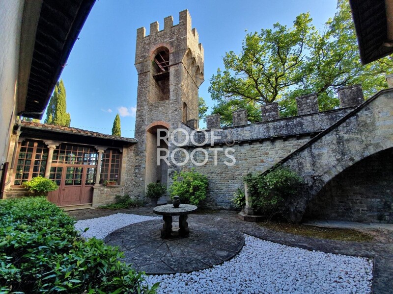Castle In The Tuscan Hills
