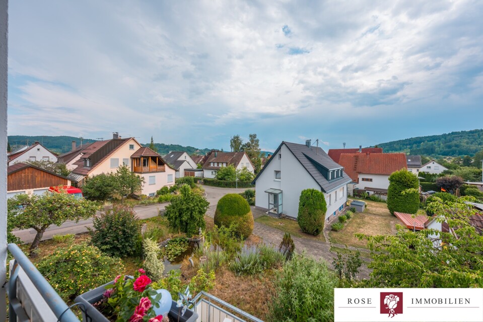 Ausblick Balkon Bild 1