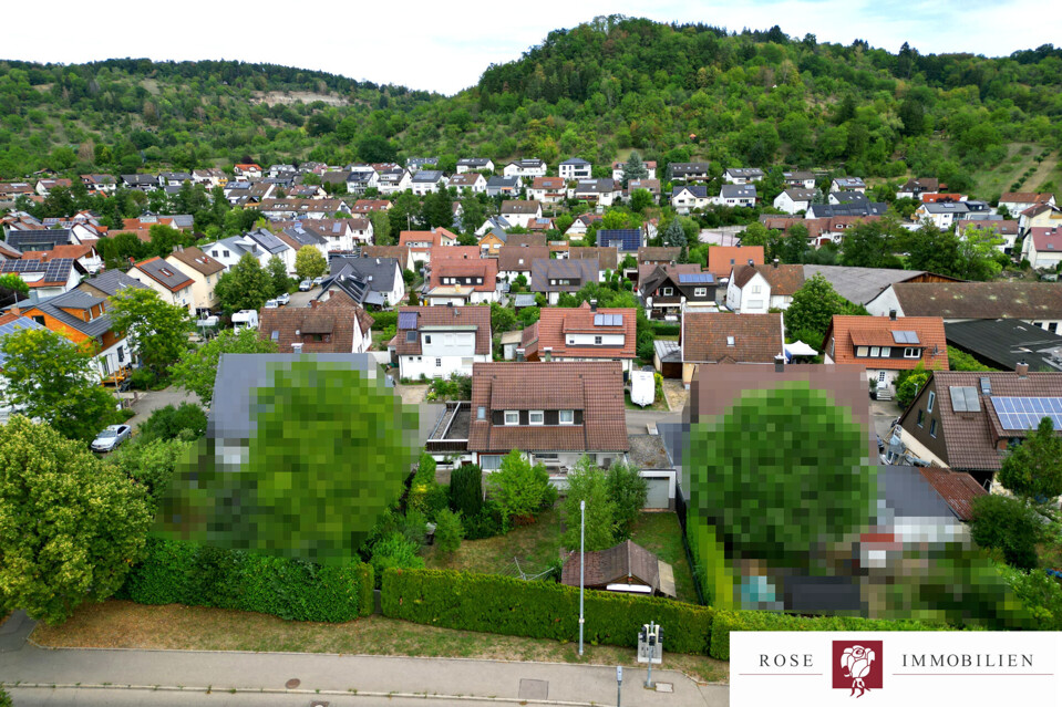 Drohnenansicht Umgebung 