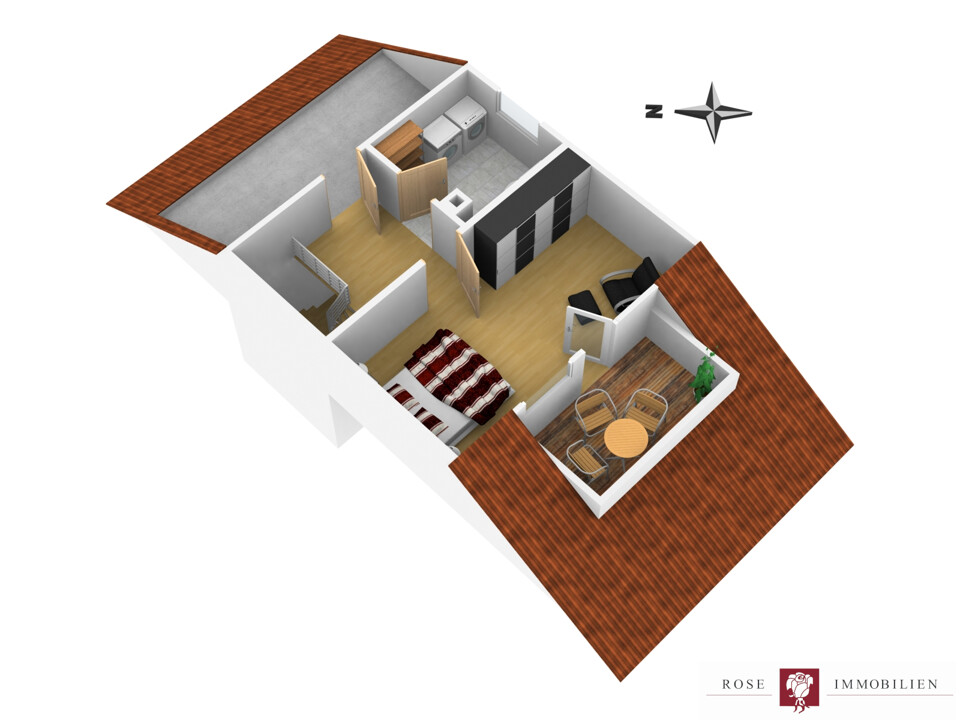Grundriss DG (unverbindliche Illustration)