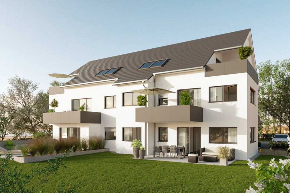Visualisierung Gartenseite