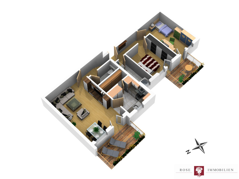 Grundriss (unverbindliche Illustration)