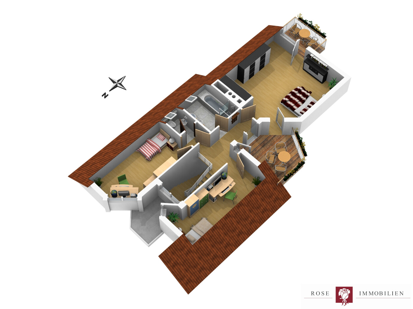 Grundriss DG (unverbindliche Illustration)