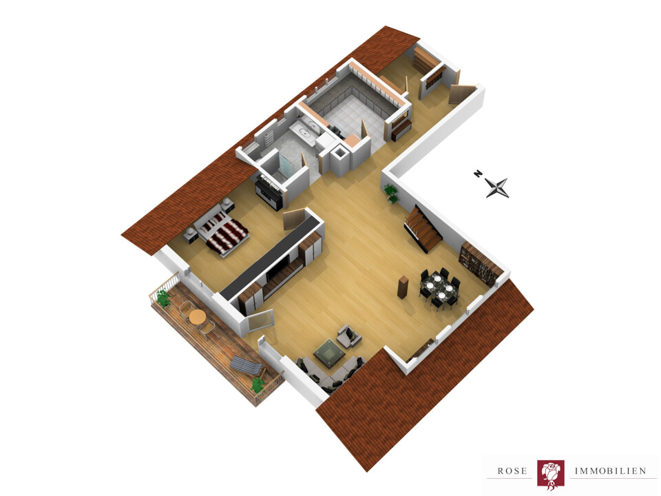 Grundriss DG (unverbindliche Illustration)
