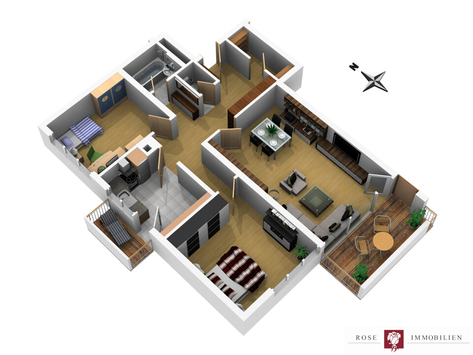 Grundriss (unverbindliche Illustration)