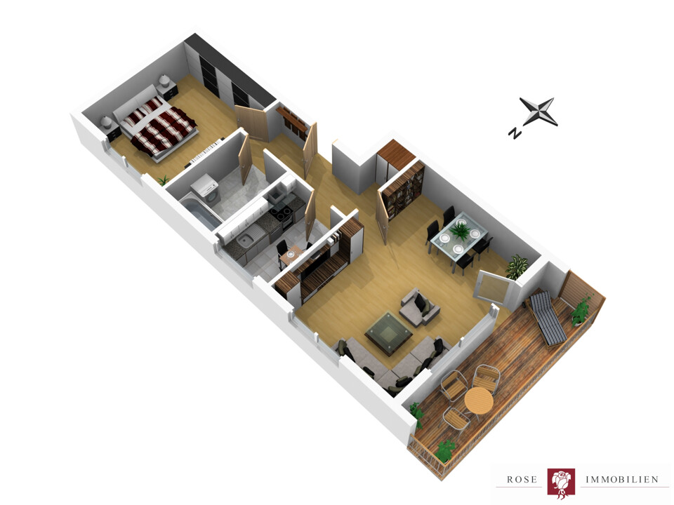 Grundriss (unverbindliche Illustration)