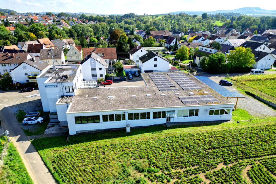 Drohnenansicht West