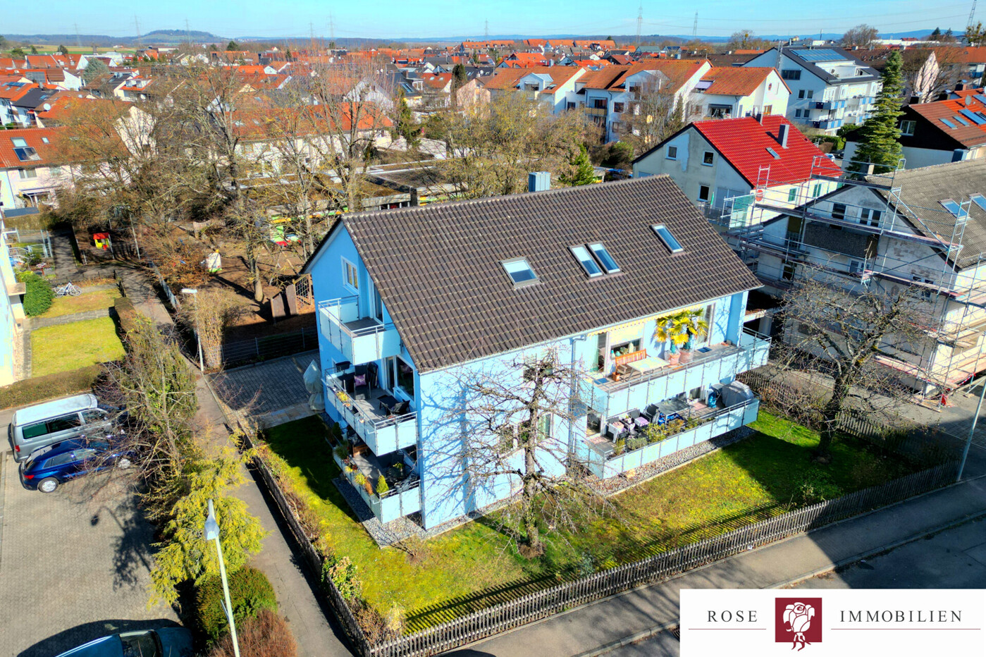 Drohnenansicht Süd-West