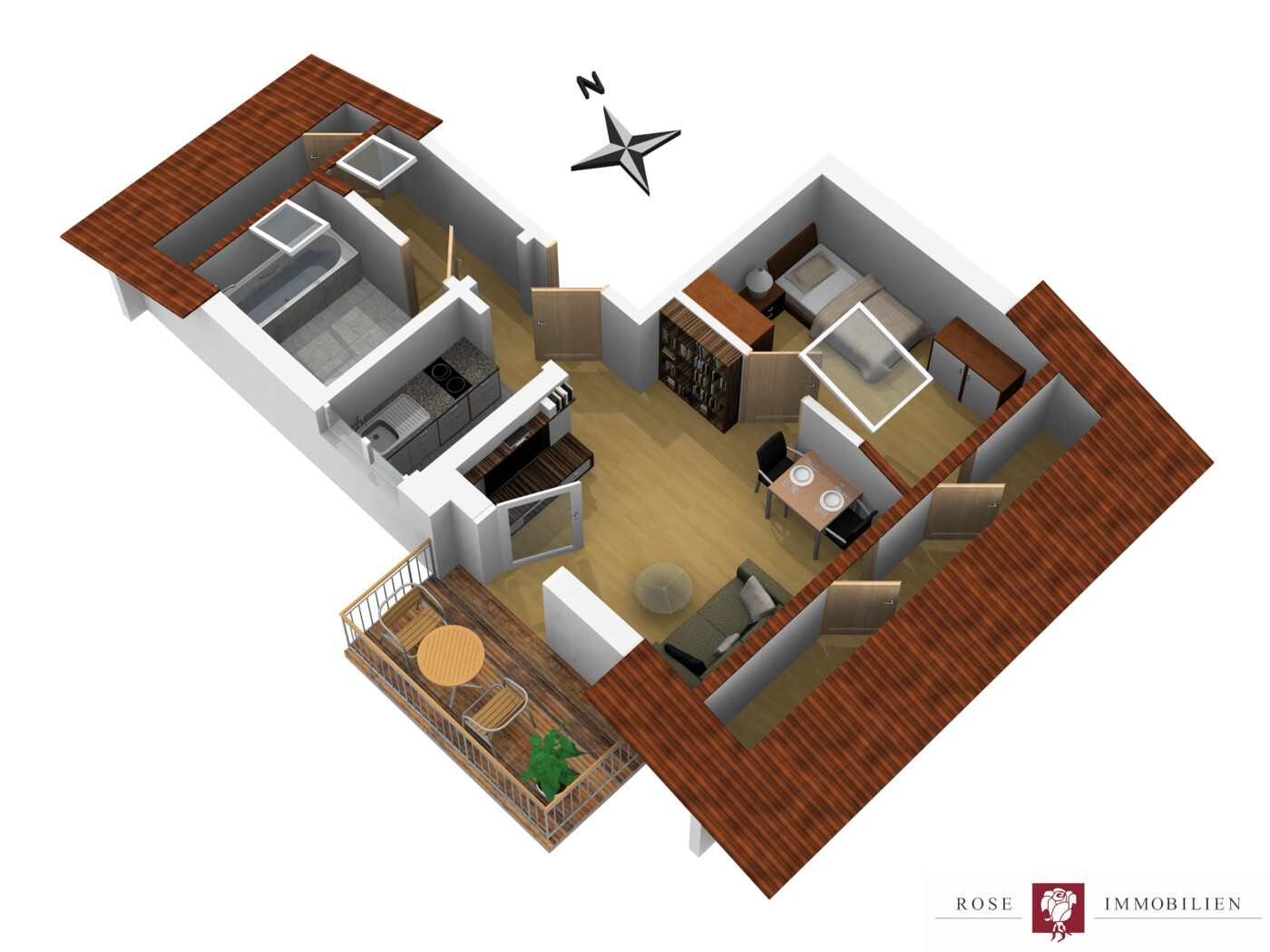 Grundriss (unverbindliche Illustration)