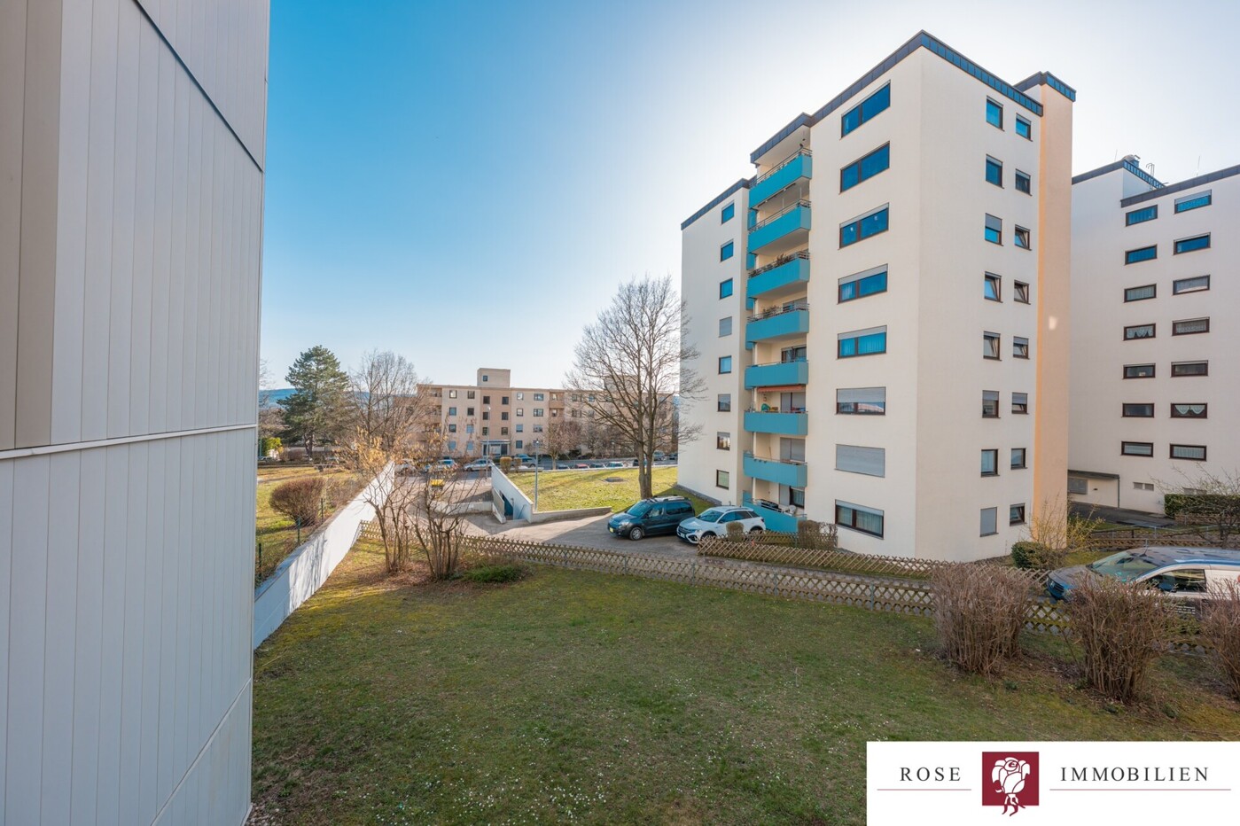 Ausblick Balkon 