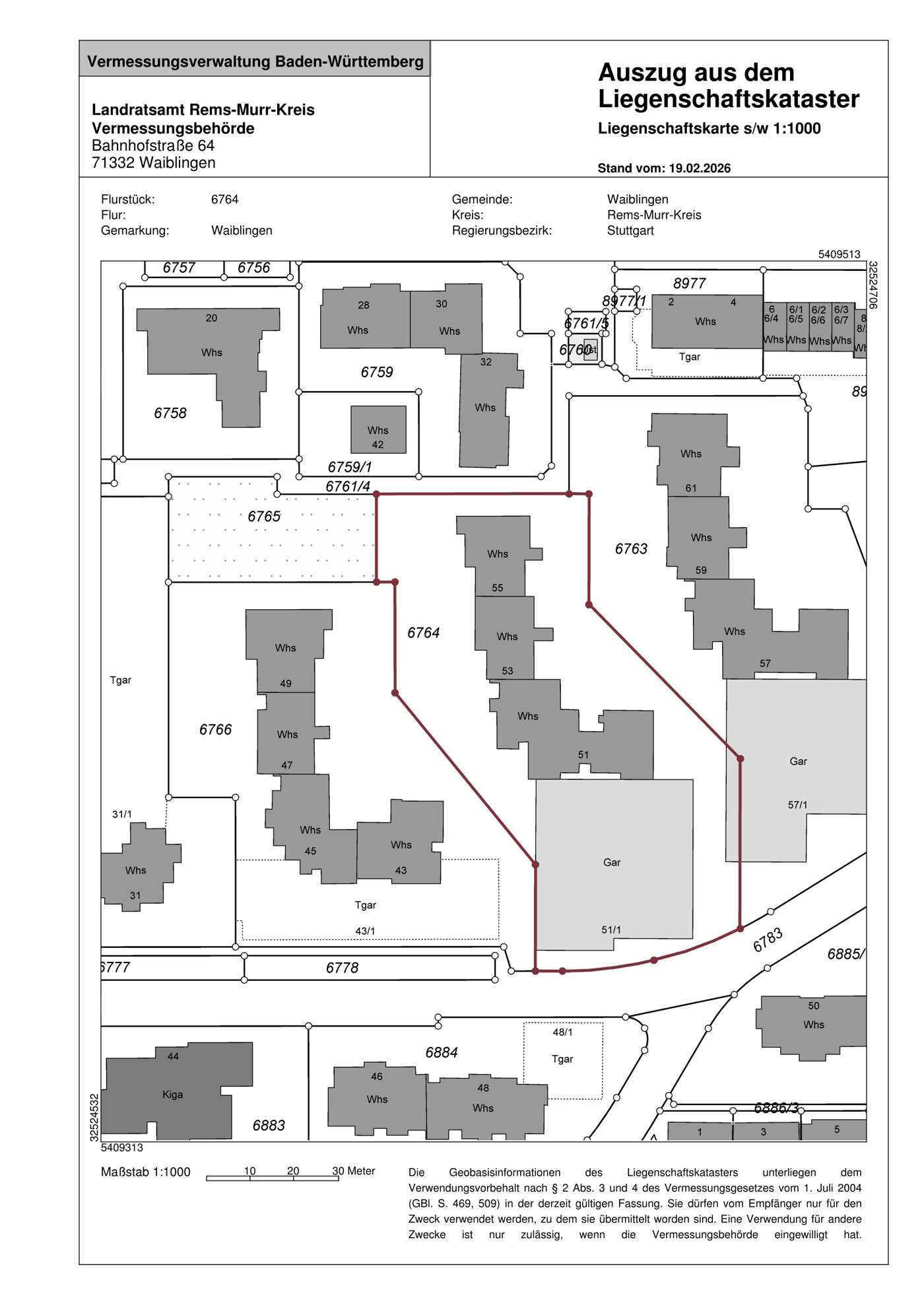 Lageplan