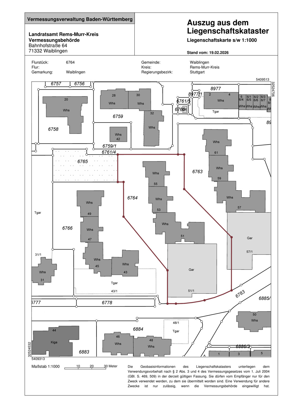 Lageplan