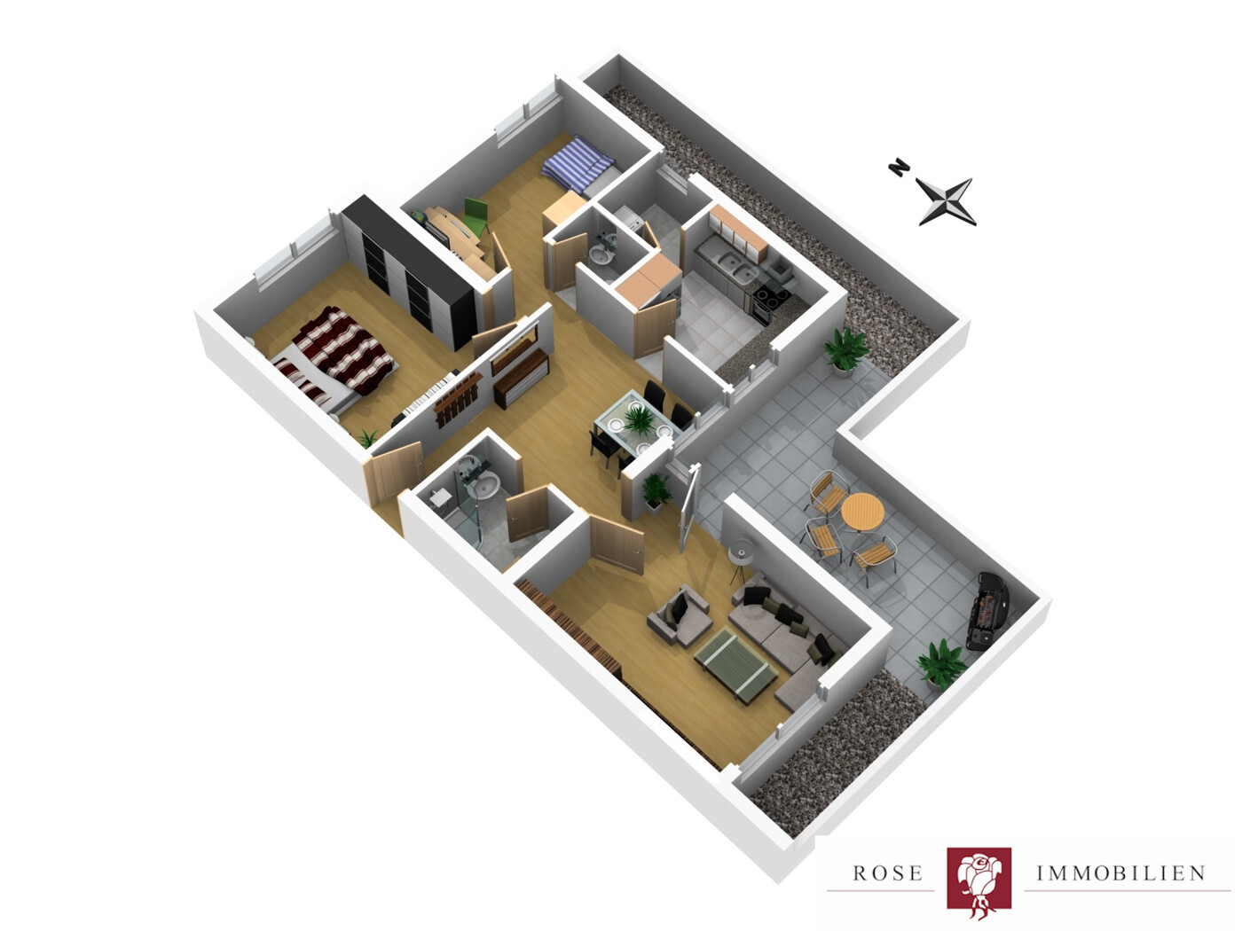 Grundriss (unverbindliche Illustration)