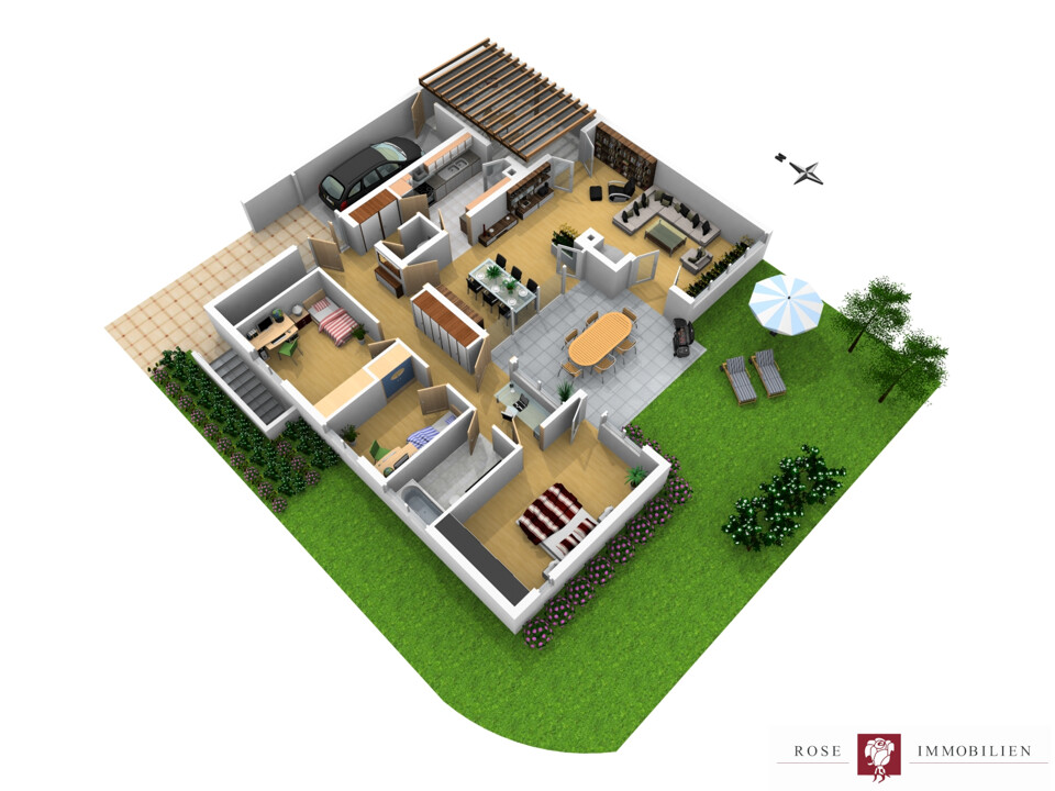Grundriss EG (unverbindliche Illustration)