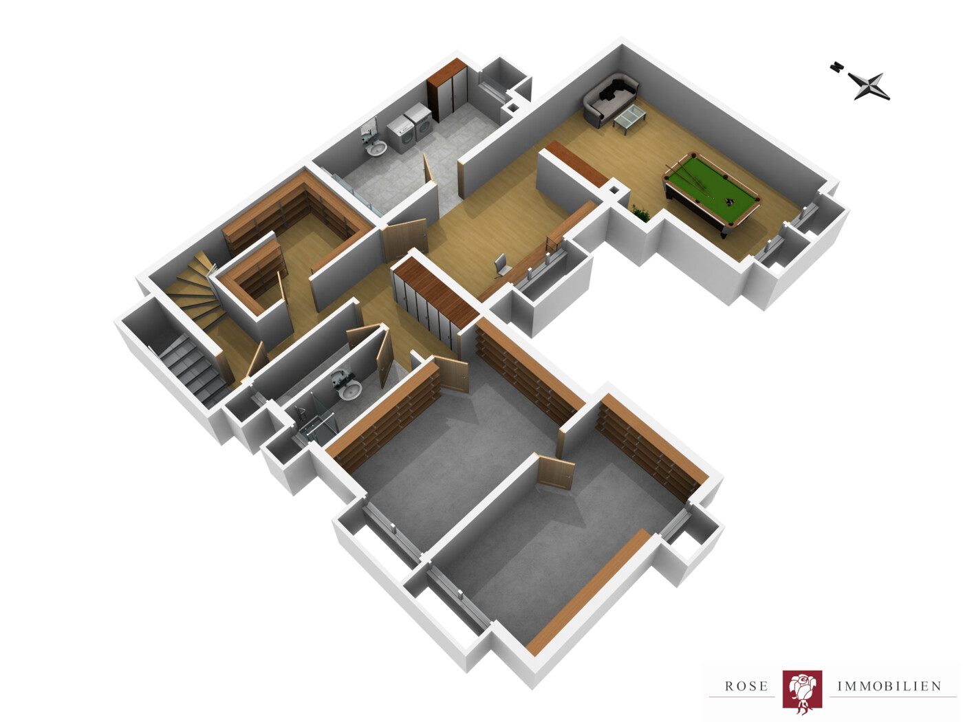 Grundriss UG (unverbindliche Illustration)