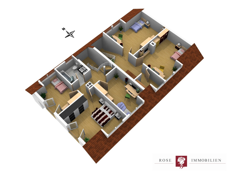 Grundriss DG (unverbindliche Illustration)