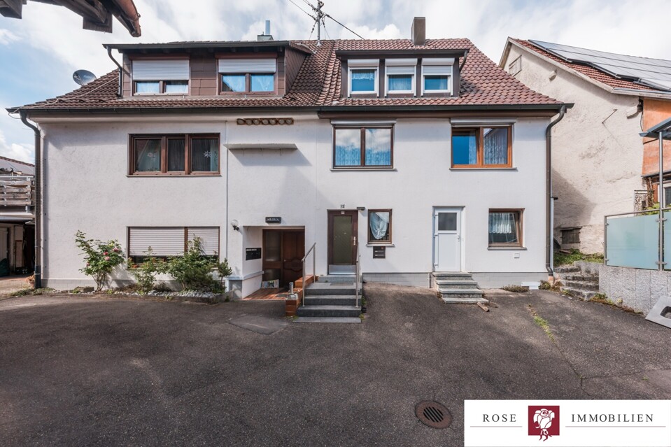 Ansicht Hauseingänge (Süd)