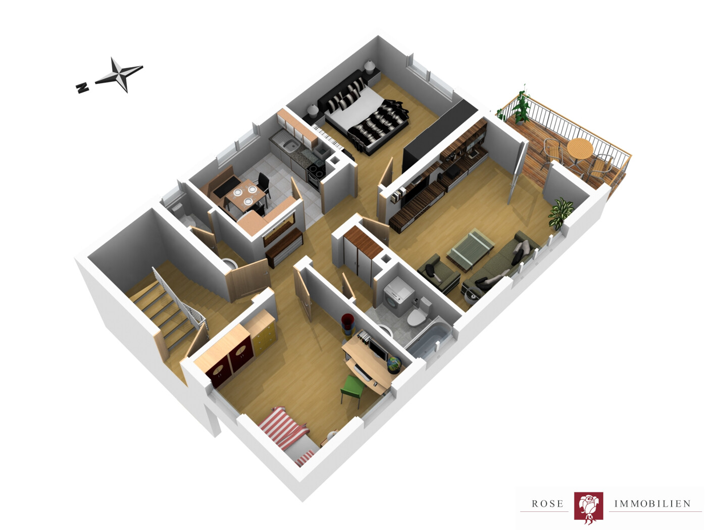 Grundriss EG (unverbindliche Illustration)