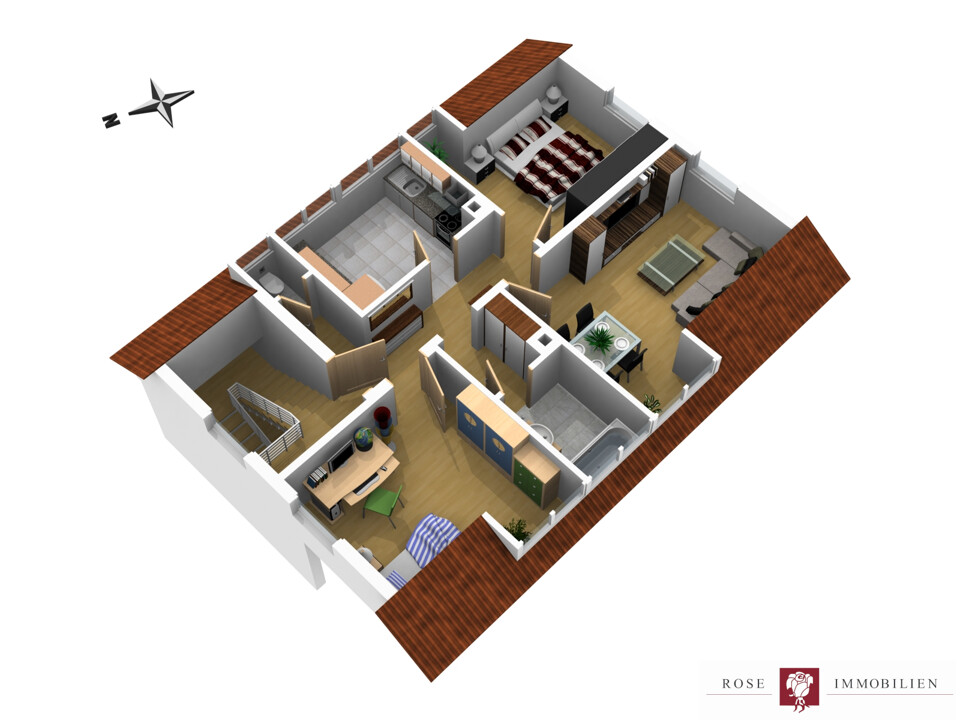 Grundriss DG (unverbindliche Illustration)