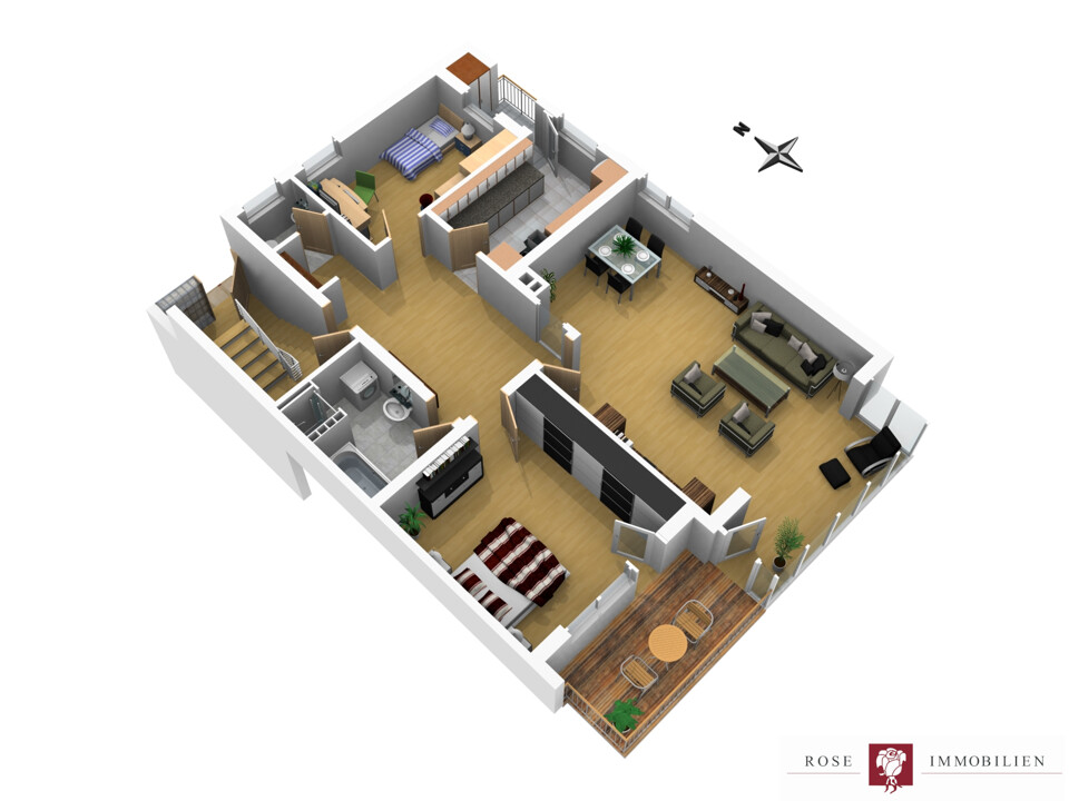Grundriss EG (unverbindliche Illustration)