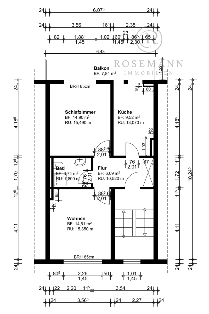 Grundriss 1.OG