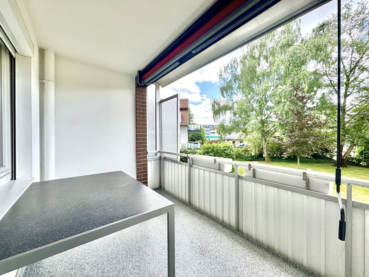 Balkon mit Süd Ausrichtung 