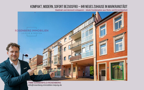 Gepflegte 1-Zimmer-Wohnung mit Wintergarten in Markranstädt