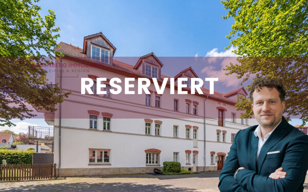 *RESERVIERT*
Gepflegte 3-Zimmer-Dachgeschosswohnung mit Loggia und Garage in Pegau