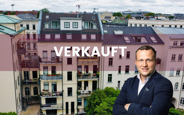 VERKAUFT - Gehobene 3-Zimmerwohnung mit KFZ-Stellplatz im beliebten Zentrum-West in Leipzig
