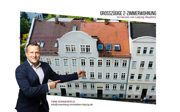 Attraktiv vermietete 2-Zimmerwohnung mit offenem Grundriss im Herzen von Reudnitz