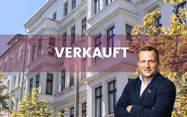 VERKAUFT - Charmante 1-Zimmerwohnung in Gründerzeithaus - zentral & dennoch grün direkt am Lene-Voigt-Park