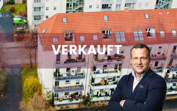 VERKAUFT - *Gut vermietet* - Helle 3-Zimmerwohnung inkl. Garage in ruhiger Lage von Leipzig-Gohlis