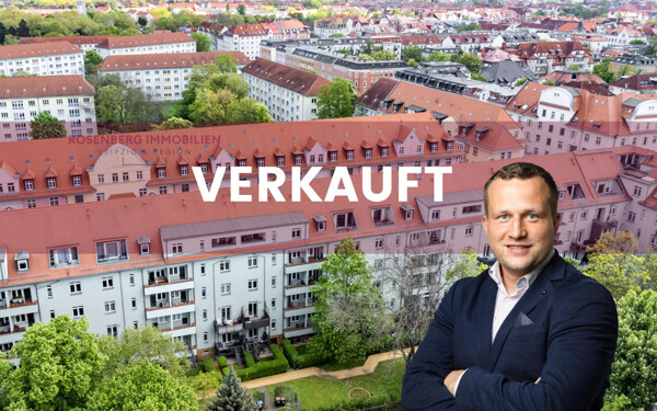 VERKAUFT - Wunderschöne 2-Zimmer-Gartenwohnung mit gehobener Ausstattung in grüner Lage von Leipzig-Gohlis