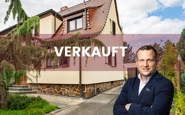 VERKAUFT - Dörflich leben in der Stadt - Ansprechende Doppelhaushälfte mit idyllischen Garten in Knauthain